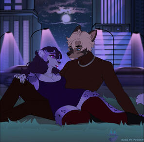 Finished YCH for Otterlyxdead