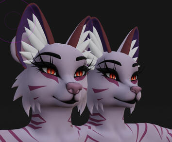 wip for Tigra (texture and face and body edits